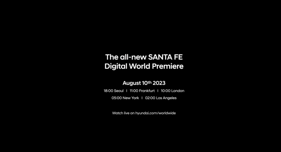 Hyundai Santa Fe 2024 chốt ngày ra mắt, sẽ tăng giá bán