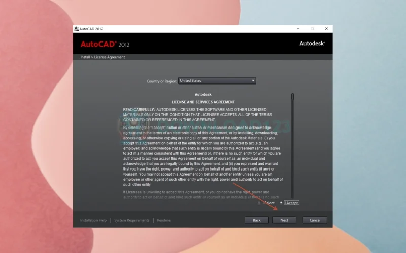 Download AutoCAD 2012 Full Crac'k + Hướng dẫn cài đặt chi tiết