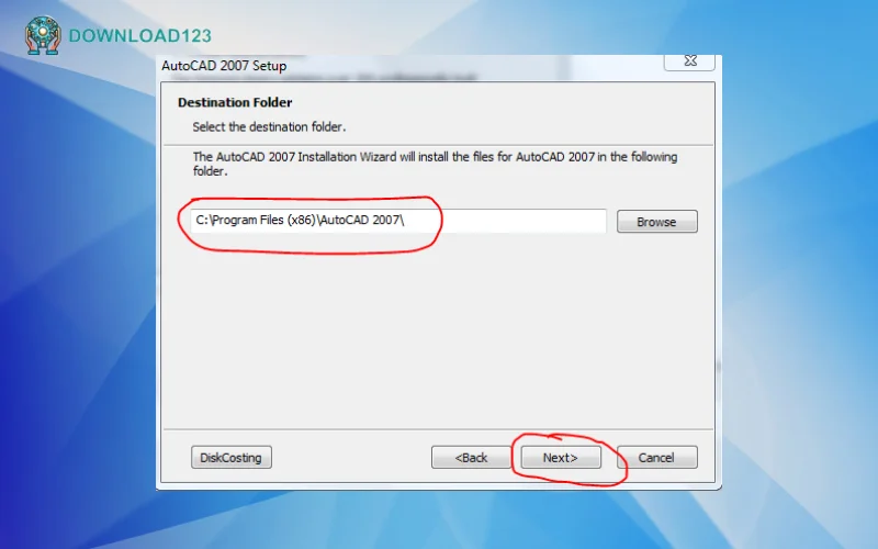 Download AutoCAD 2007 Full Cra'ck + Hướng dẫn cài đặt chi tiết