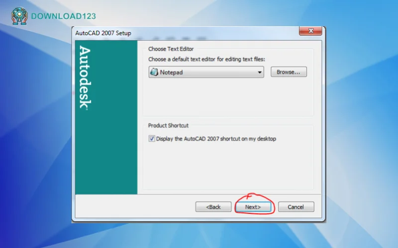 Download AutoCAD 2007 Full Cra'ck + Hướng dẫn cài đặt chi tiết