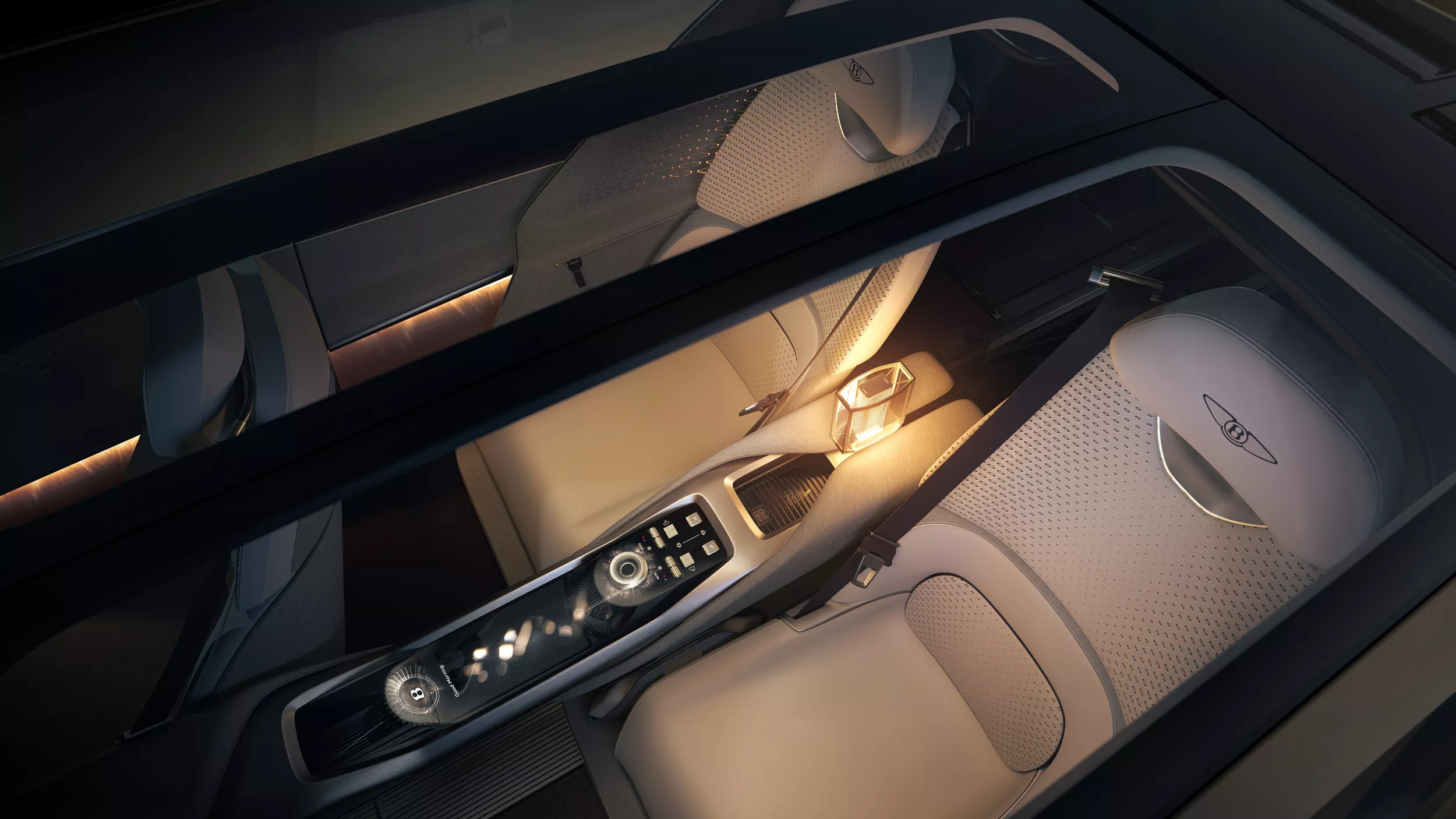 Bentley gây “sốc” với concept EV đầu tiên: không có ghế phụ, có hẳn giường cho thú cưng