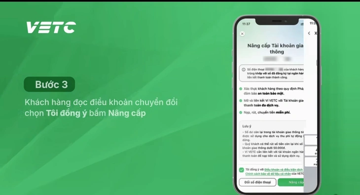 Chủ xe ô tô muốn chuyển sang tài khoản giao thông để qua trạm thu phí làm sao?
