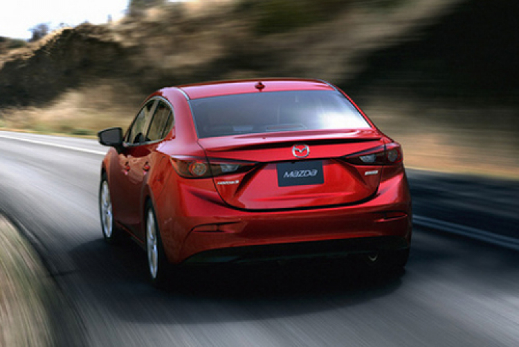 Mazda3 sedan 2014 chính thức công bố hình ảnh
