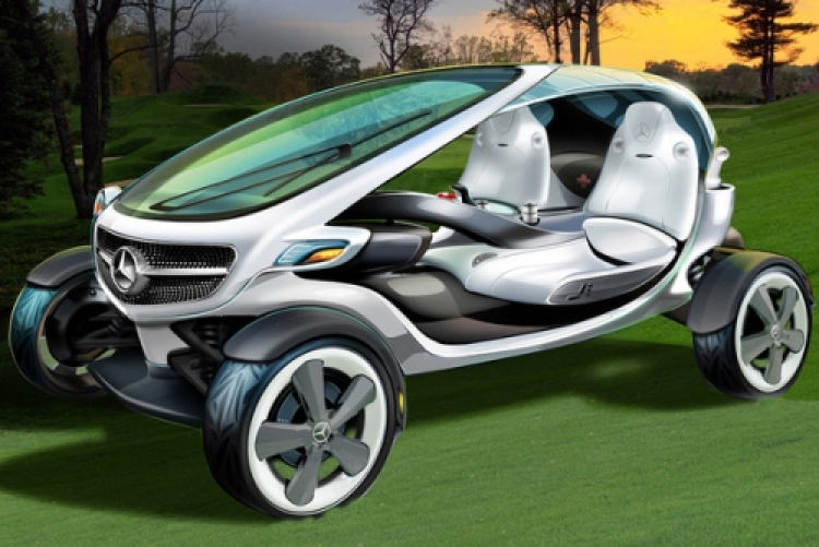 Mercedes-Benz thiết kế xe sân golf tham gia giao thông