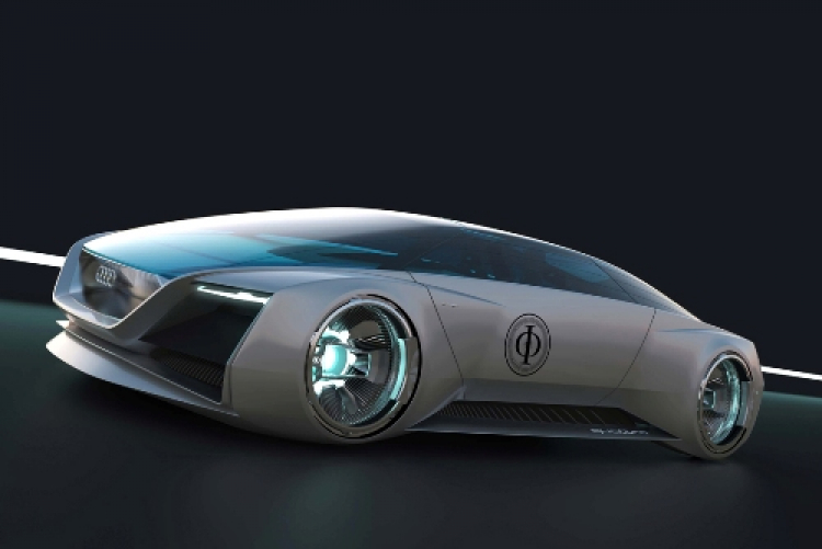 Fleet shuttle quattro - chiếc xe viễn tưởng của Audi sắp xuất hiện trong phim ENDER'S GAME