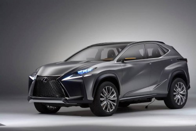 Lexus LF-NX Crossover Concept sắp ra mắt tại triển lãm Frankfurt Motor Show 2013