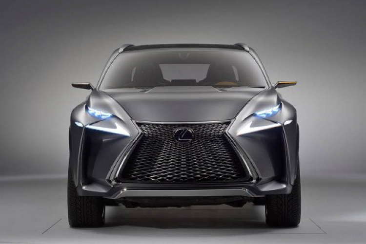 Lexus LF-NX Crossover Concept sắp ra mắt tại triển lãm Frankfurt Motor Show 2013