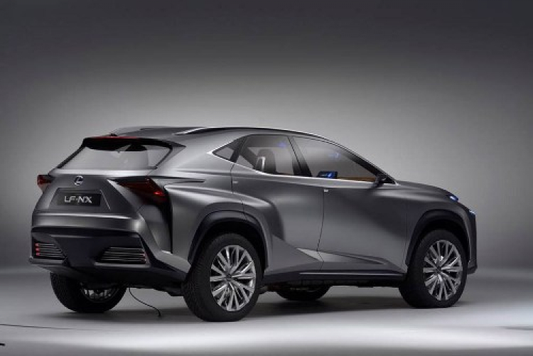 Lexus LF-NX Crossover Concept sắp ra mắt tại triển lãm Frankfurt Motor Show 2013