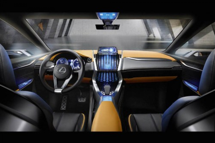 Lexus LF-NX Crossover Concept sắp ra mắt tại triển lãm Frankfurt Motor Show 2013
