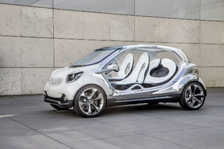 Daimler giới thiệu Smart Fourjoy trước thềm IAA Frankfurt