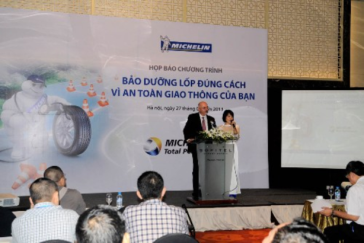 Michelin triển khai chương trình “Bảo dưỡng lốp đúng cách vì an toàn giao thông của bạn”