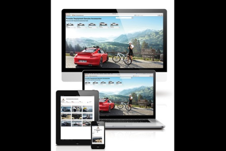 Porsche giới thiệu chức năng "Tìm kiếm phụ kiện" trực tuyến