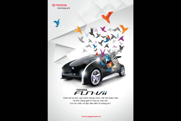 Toyota Fun-Vii concept - tâm điểm của Toyota Việt Nam tại triển lãm VMS 2013