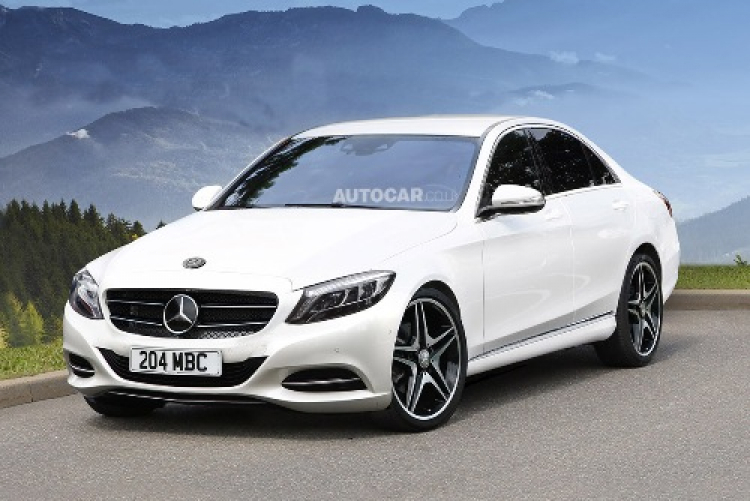 C-Class 2015 đã được Mercedes-Benz tiết lộ