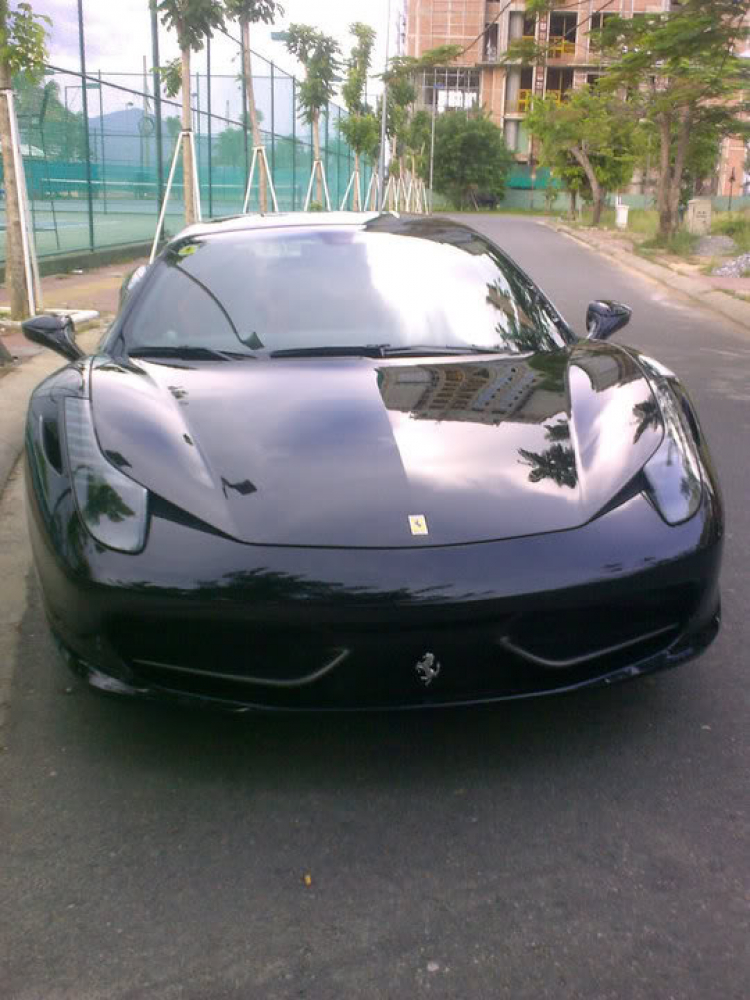 Series ảnh ngựa Ferrari 458 Italia đầu tiên ở Sài Gòn! Series ảnh ngựa Ferrari 458 Italia đầu tiên ở Sài Gòn!