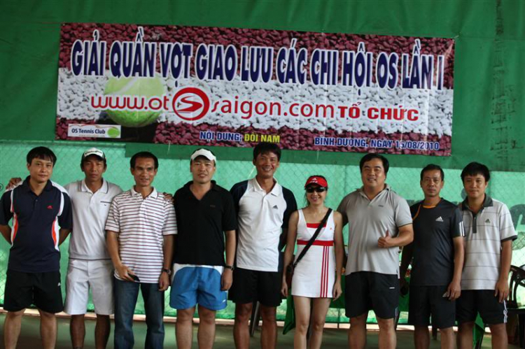 Giải Tennis OS - Bình Dương - 08/2010