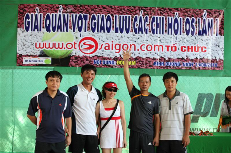 Giải Tennis OS - Bình Dương - 08/2010