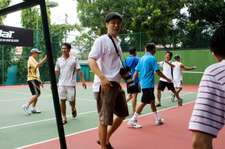 Ảnh giải OS Tennis Cup giữa các chi hội lần 1 - 15/8/2010!