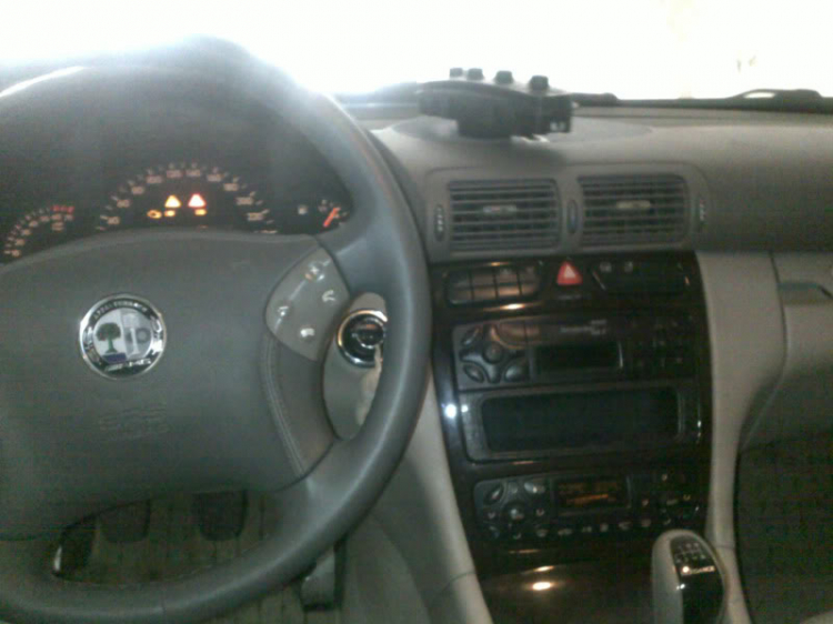 W203 retrofit Luxury Climate Control + AMG Leather Steering wheel Airbag