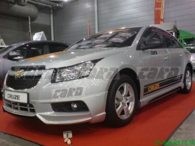 Body lip cho Chevrolet Cruze (Lacetti CDX).