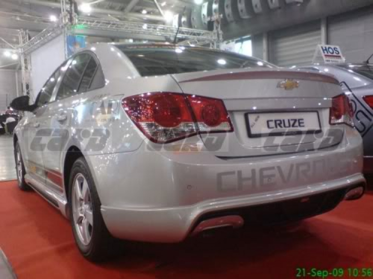 Body lip cho Chevrolet Cruze (Lacetti CDX).