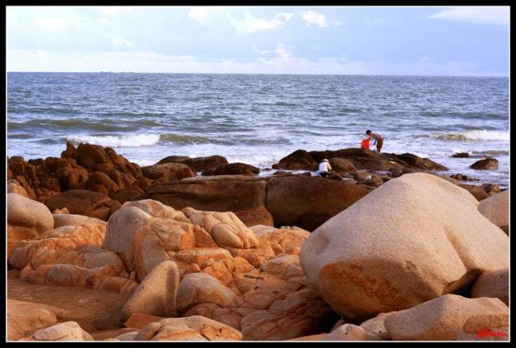 Bãi biển Long Hải nhìn từ LH Beach Resort