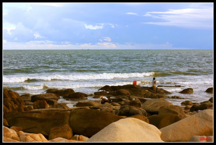 Bãi biển Long Hải nhìn từ LH Beach Resort