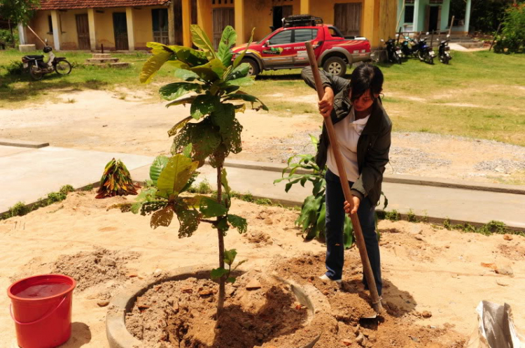 Ảnh bàn giao phòng học suối cối 1 và phân trường Bà Đẩu - Phú Yên!