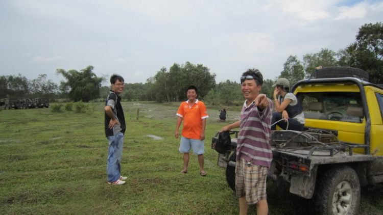 Cuộc off-road đầy hoành tráng và kịch tính tại rừng tràm Nhơn Trạch 4/9/2010