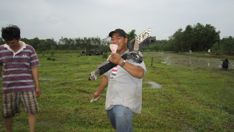 Cuộc off-road đầy hoành tráng và kịch tính tại rừng tràm Nhơn Trạch 4/9/2010