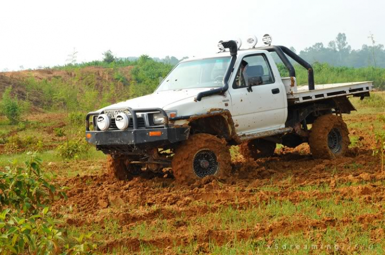 Cuộc off-road đầy hoành tráng và kịch tính tại rừng tràm Nhơn Trạch 4/9/2010