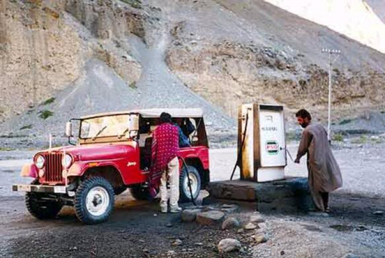 Jeep @ Vùng Cao Nguyên Bắc Pakistan