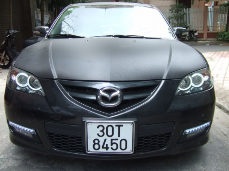 Em làm đèn tiện thể làm luôn Pô cho Mazda 3 !