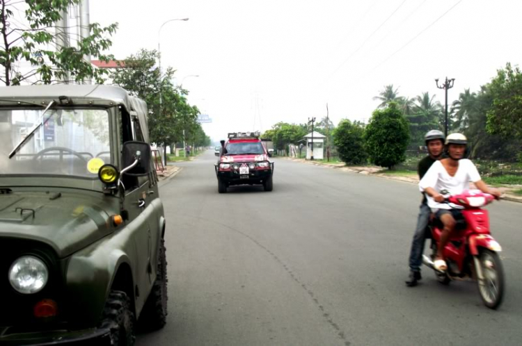 Ảnh đoàn Off-Road trải nghiệm bãi tập tăng căn cứ Nước Trong ..