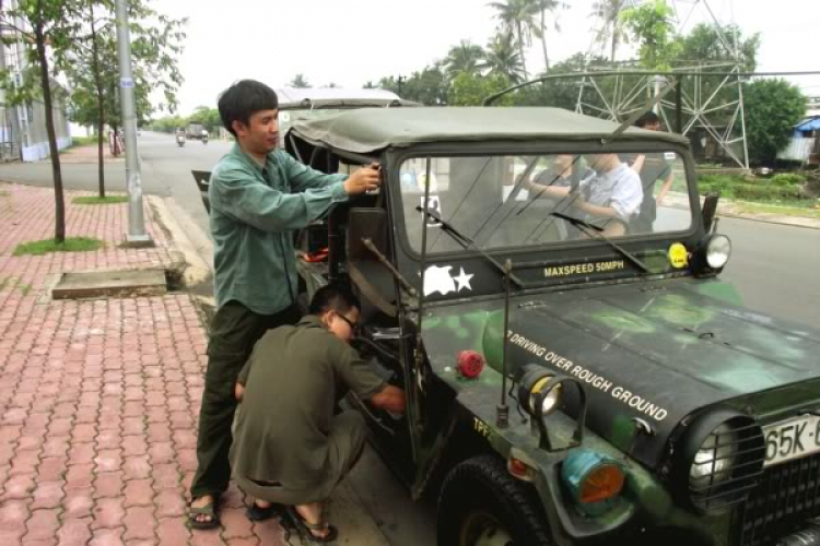 Ảnh đoàn Off-Road trải nghiệm bãi tập tăng căn cứ Nước Trong ..