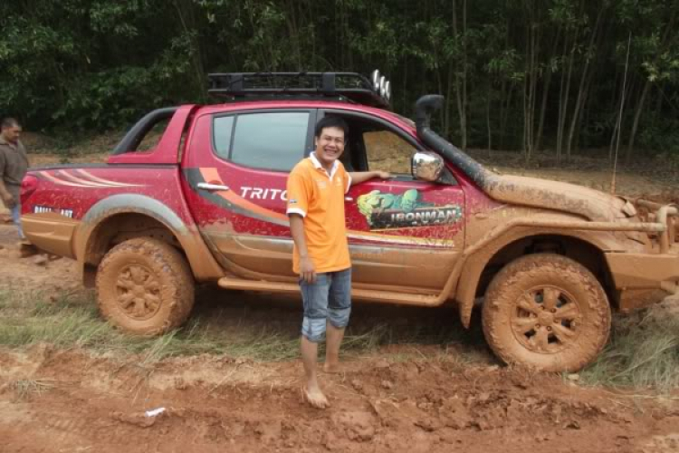 Ảnh đoàn Off-Road trải nghiệm bãi tập tăng căn cứ Nước Trong ..