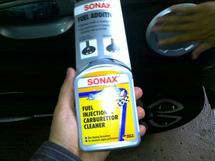 Xe em vừa làm xong SONAX PremiumClass Nano Paint Protect Xe em vừa làm xong SONAX PremiumClass Nano Paint Protect