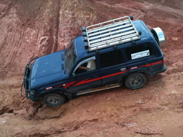 Ảnh đoàn Off-Road trải nghiệm bãi tập tăng căn cứ Nước Trong ..