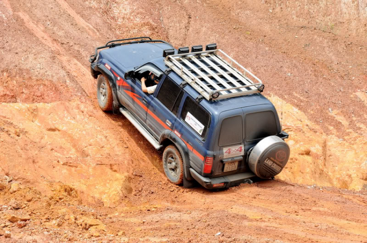 Ảnh đoàn Off-Road trải nghiệm bãi tập tăng căn cứ Nước Trong ..