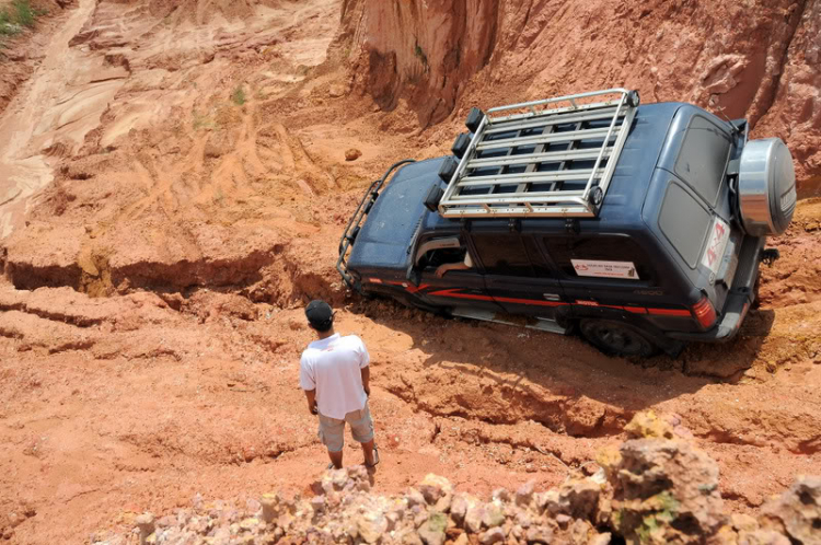 Ảnh đoàn Off-Road trải nghiệm bãi tập tăng căn cứ Nước Trong ..