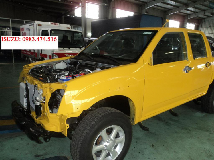 D-Max Màu Lạ - Chiến Binh Offroad Mới-> Vàng "Em" Chăng?