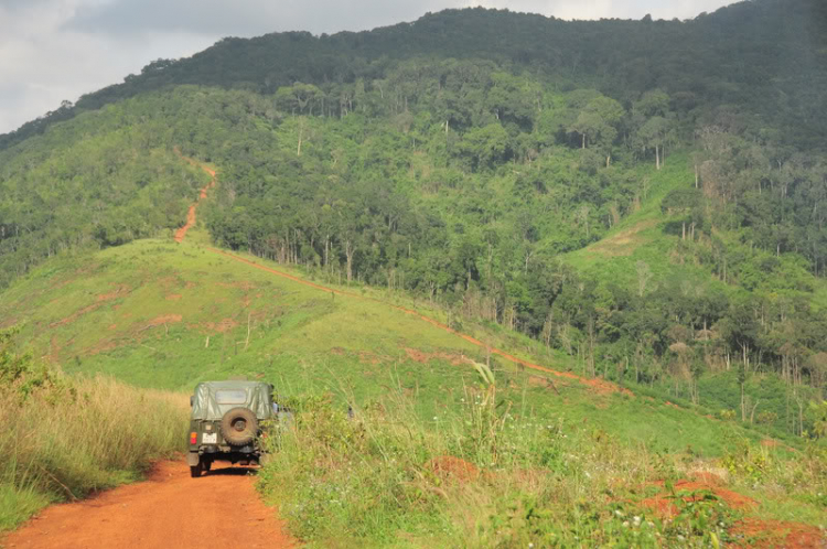 Ảnh hành trình off-road Ăn Bờ Ngủ Bụi - Đắc Nông!