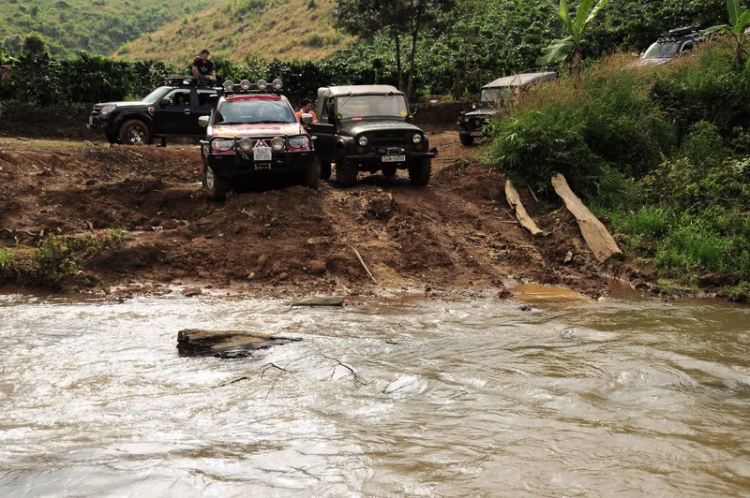 Ảnh hành trình off-road Ăn Bờ Ngủ Bụi - Đắc Nông!