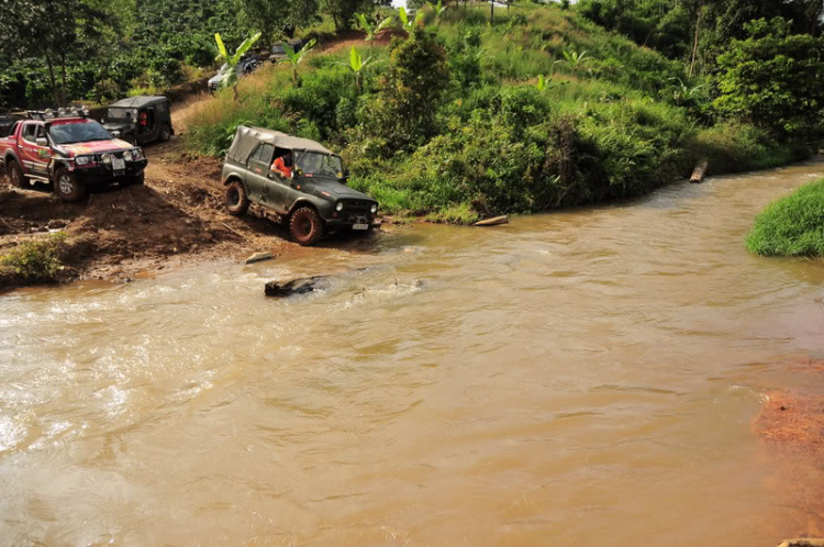 Ảnh hành trình off-road Ăn Bờ Ngủ Bụi - Đắc Nông!