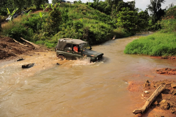 Ảnh hành trình off-road Ăn Bờ Ngủ Bụi - Đắc Nông!