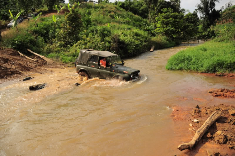 Ảnh hành trình off-road Ăn Bờ Ngủ Bụi - Đắc Nông!