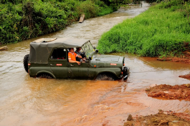 Ảnh hành trình off-road Ăn Bờ Ngủ Bụi - Đắc Nông!