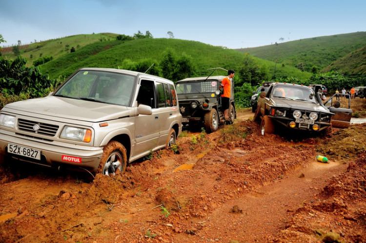 Ảnh hành trình off-road Ăn Bờ Ngủ Bụi - Đắc Nông!