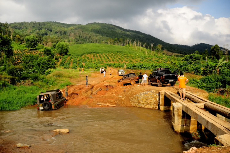 Ảnh hành trình off-road Ăn Bờ Ngủ Bụi - Đắc Nông!