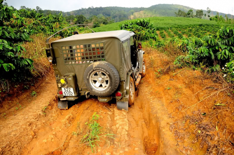 Ảnh hành trình off-road Ăn Bờ Ngủ Bụi - Đắc Nông!